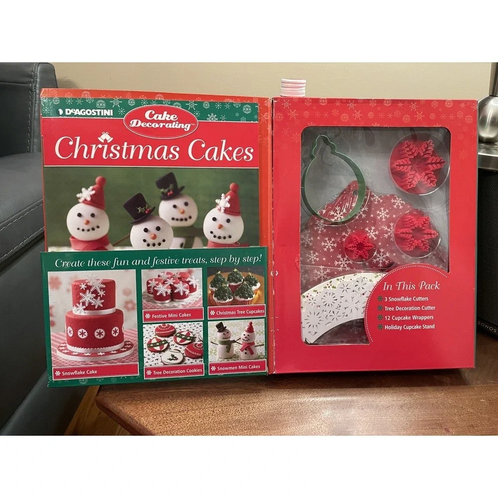 DeAgostini Cake Decorating Christmas‎ Cakes Kit